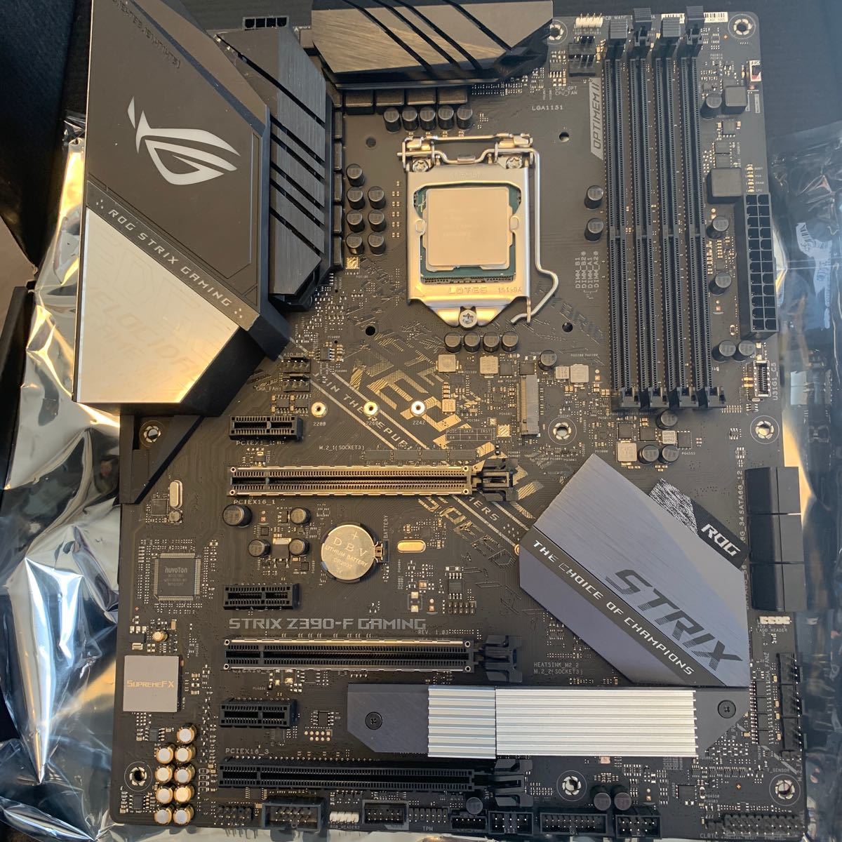 i7-9700k おまけでマザーボードつけます ASUS ROG-STRIX Z390-F｜Yahoo