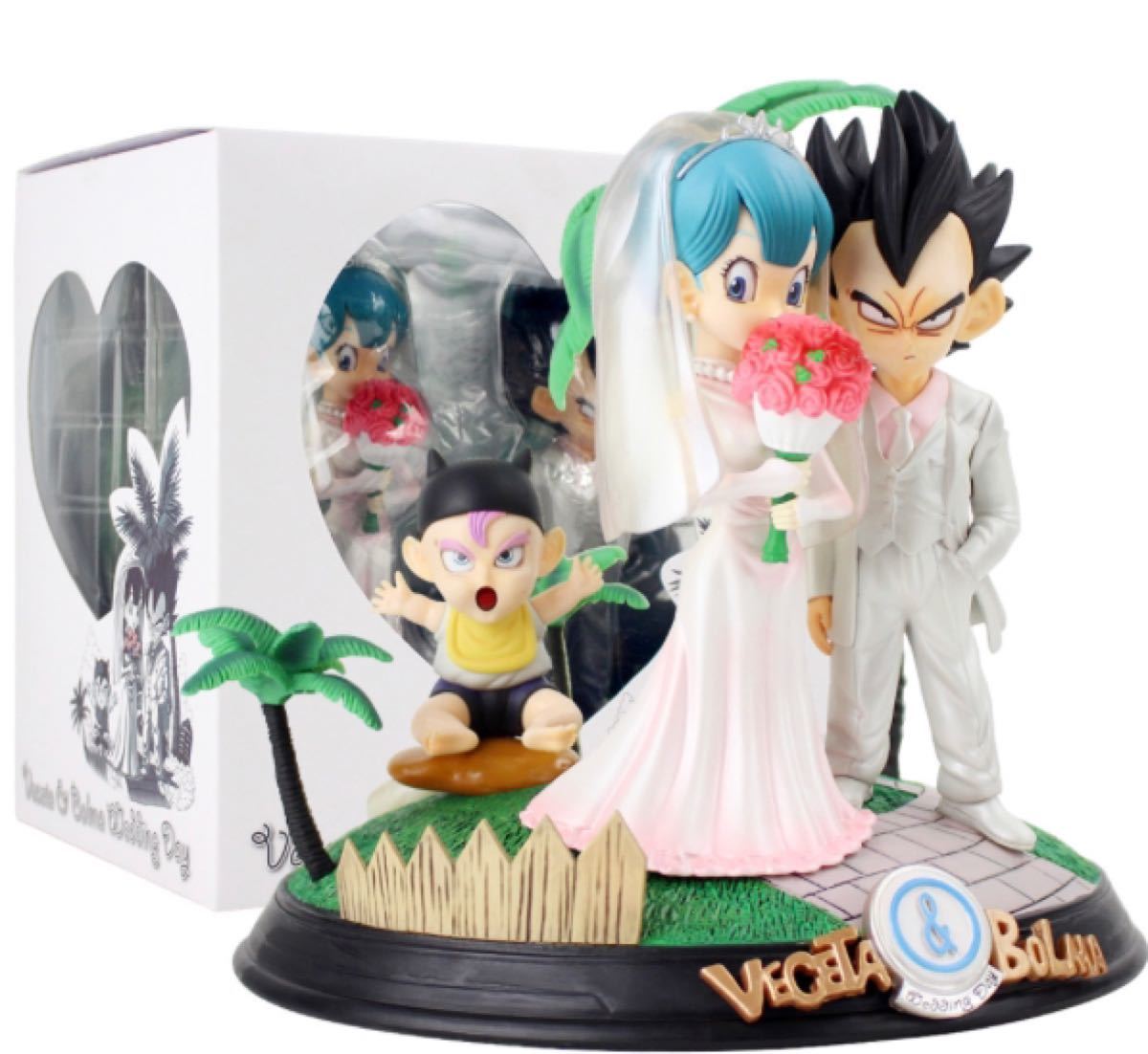 ベジータ&ブルマ 結婚式 ドラゴンボールZ フィギュア アニメ 海外限定