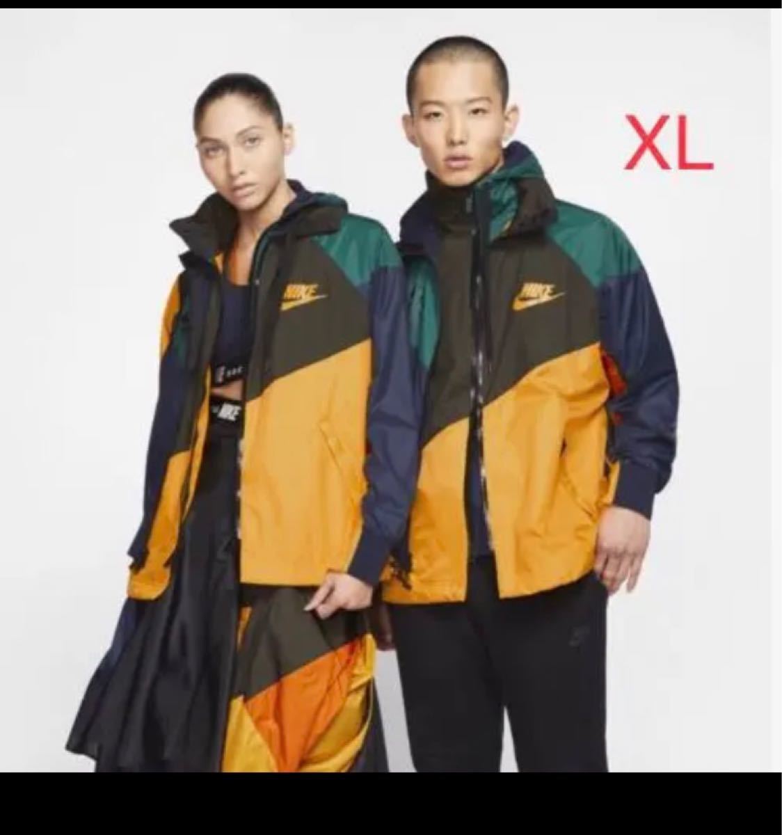 SACAI NIKE コラボ トラックジャケット ナイロンジャケット XL｜Yahoo