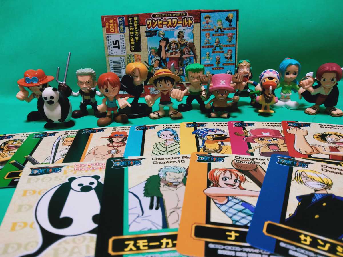 Yahoo!オークション - 希少品 2002年発売 ワンピースワールド 全12種