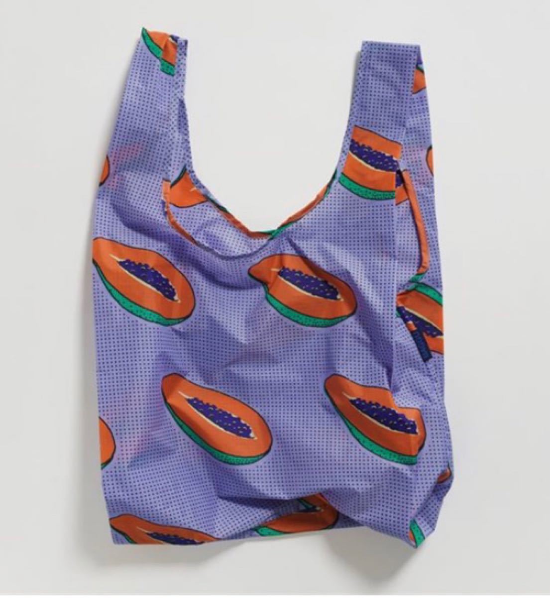 BAGGU スタンダード ブルーパパイヤ レア 新品未使用 エコバッグ