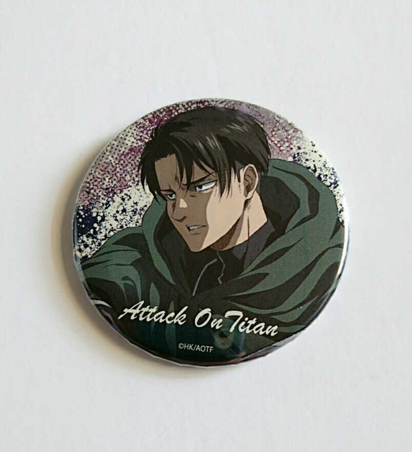 Yahoo!オークション - 進撃の巨人 リヴァイ MAPPA展 マッパ展 缶バッ