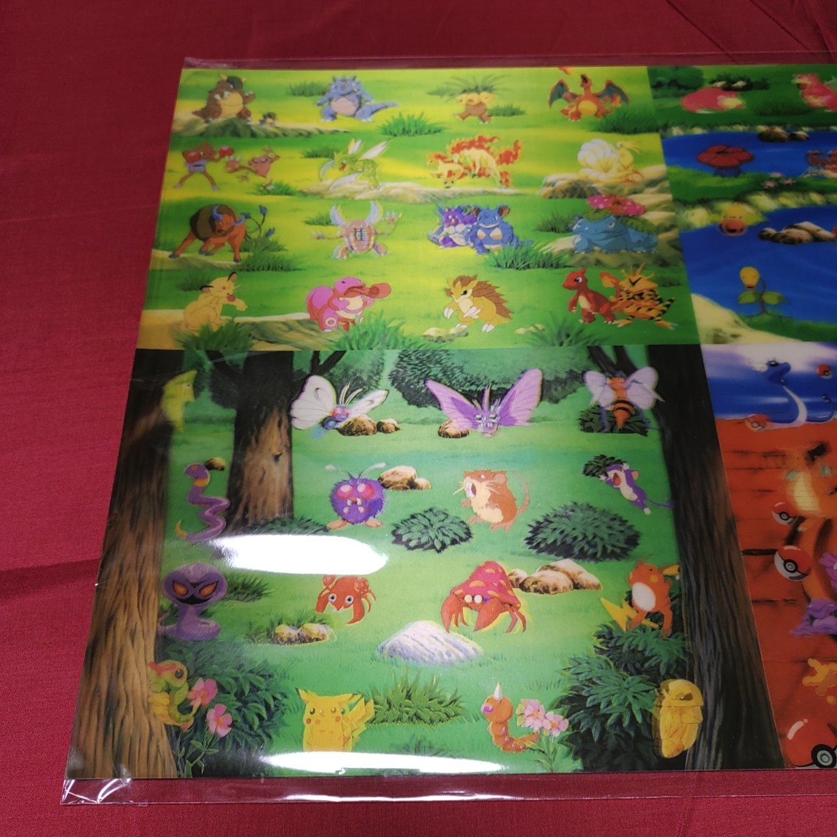 世界に1枚】工場からの流出品 1997年明治ポケモンミルクココア3Dカード