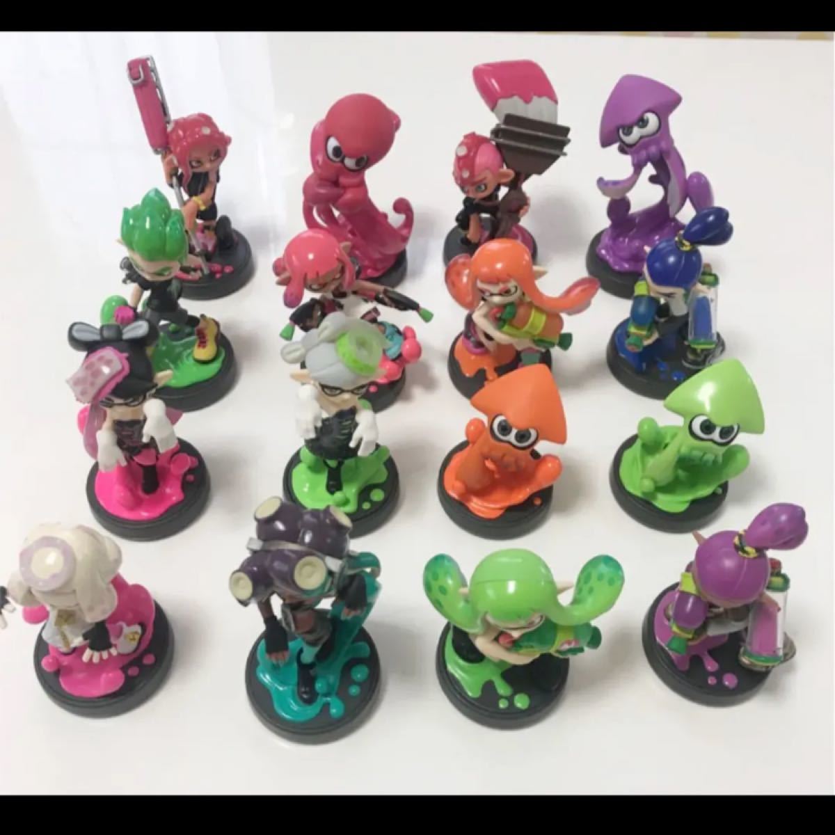 スプラトゥーン amiibo アミーボ 全種 16体 セット｜Yahoo!フリマ（旧