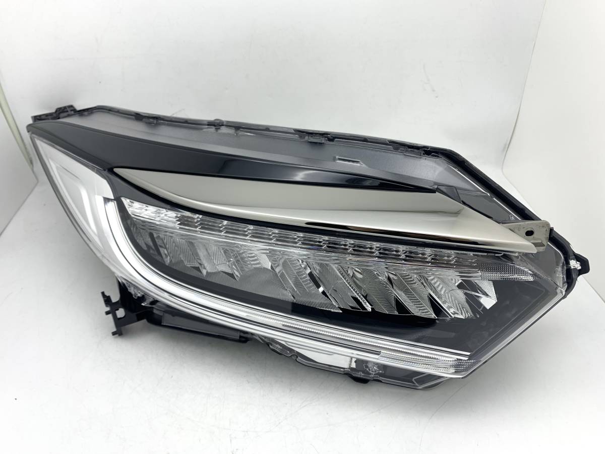 即決 良品 J5 ヴェゼル RU 後期 / LED ホンダ 純正 右 ヘッドライト