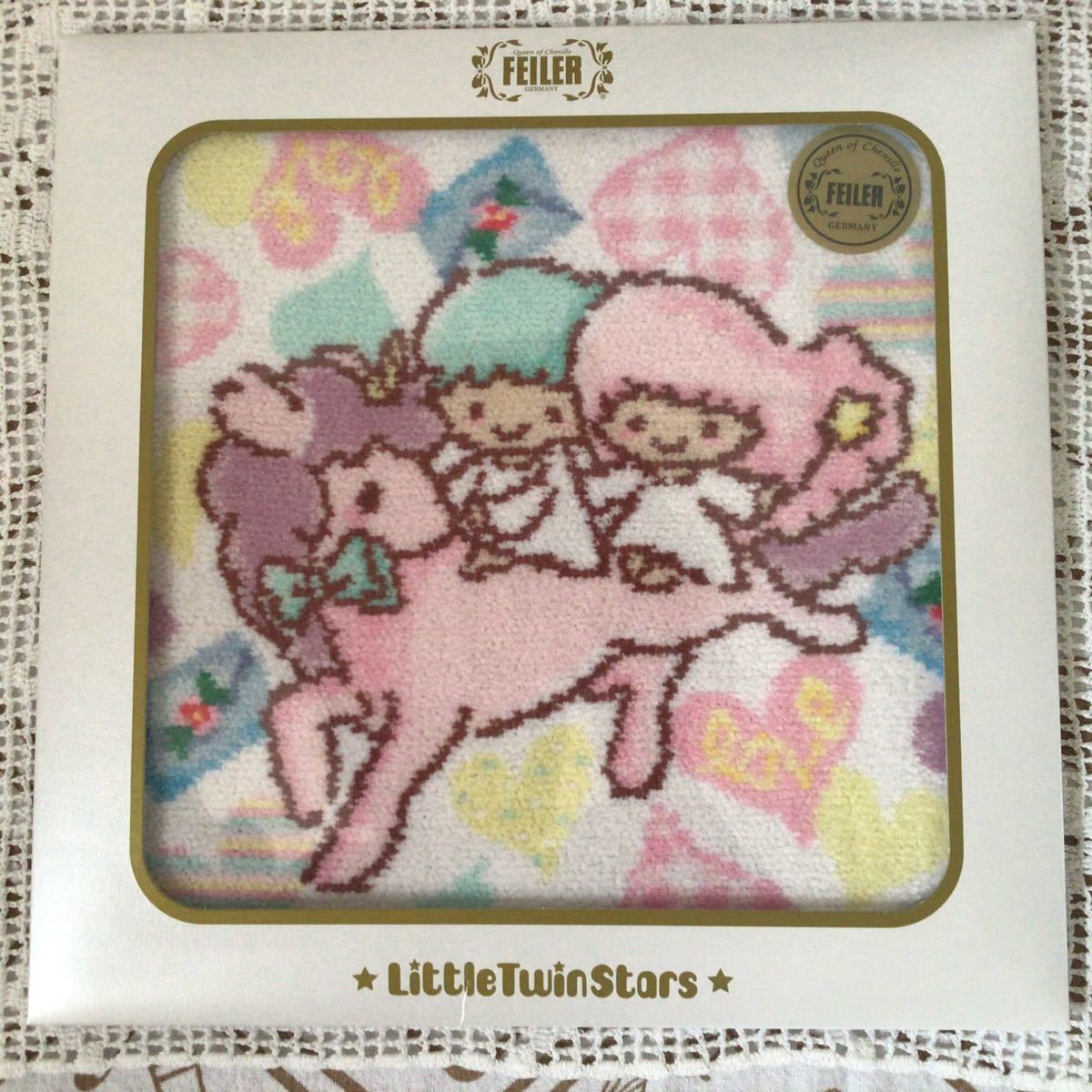 フェイラー タオルハンカチ サンリオ リトルツインスターズ キキララ