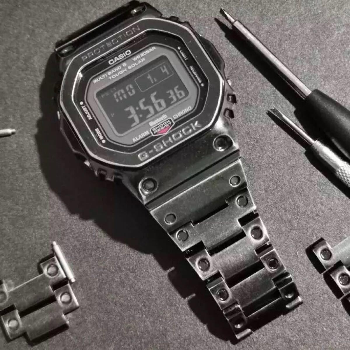 エイジド黒 G-SHOCK DW-5600 メタルカスタム｜Yahoo!フリマ（旧PayPay