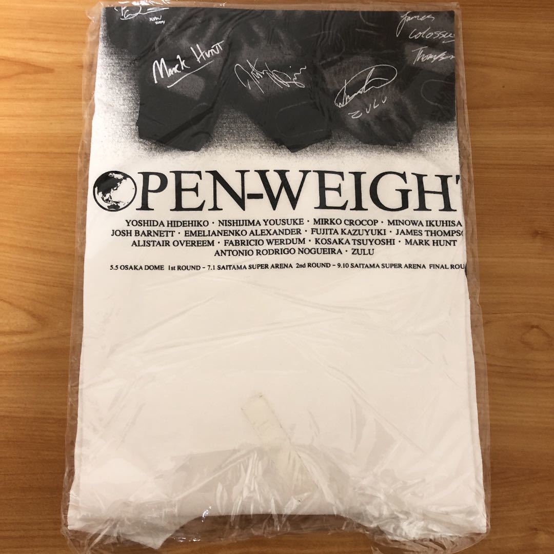 新品未開封 超レア】PRIDE 無差別級グランプリ 2006 開幕戦 Tシャツ