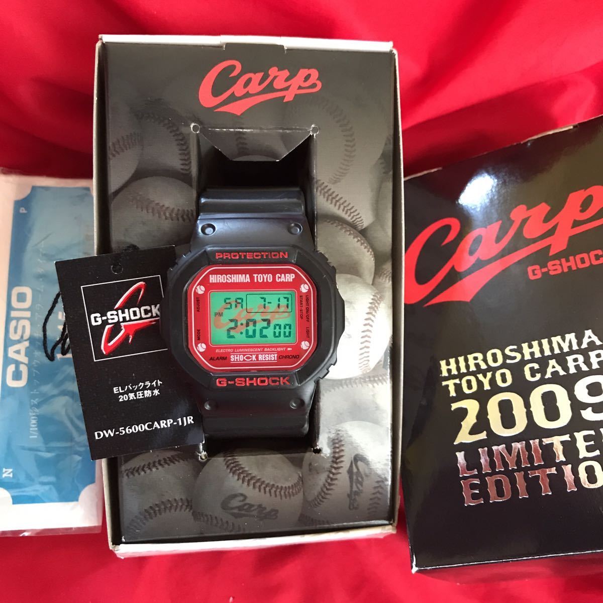 Yahoo!オークション - 即決有 限定 広島カープ G-SHOCK 2009年 CARP