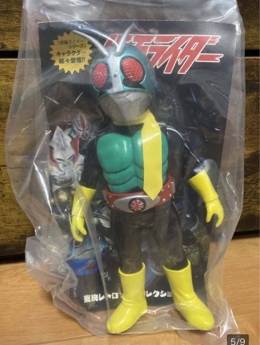 メディコム・トイ×東映レトロソフビ 初期ショッカーライダー マスク