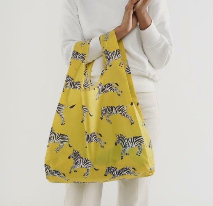 BAGGU baguu バグー エコバッグ スタンダード ゼブラ シマウマ 新品