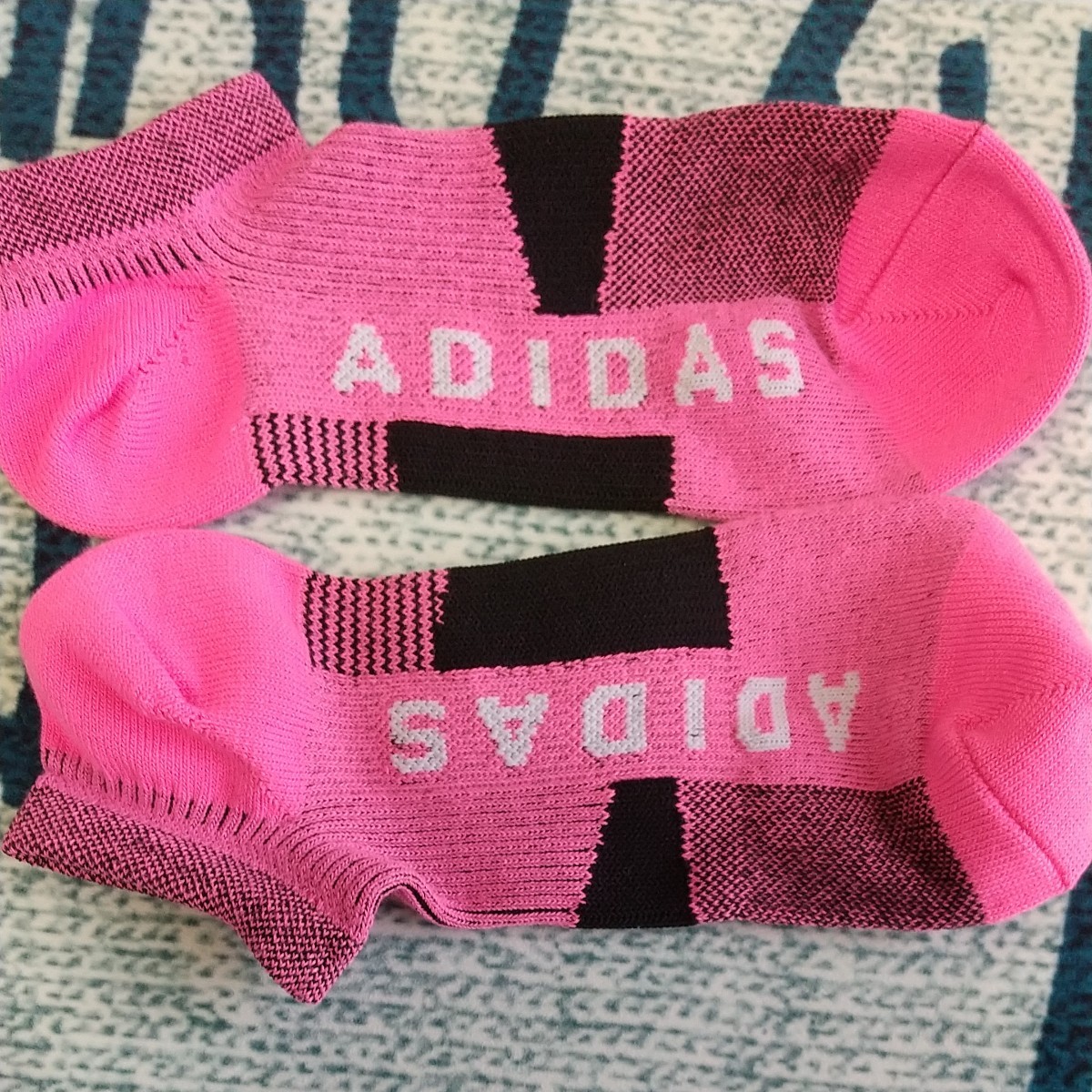 アディダス ショートソックス レディースソックス パステルカラー 3足