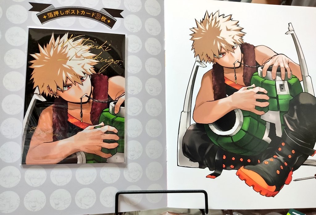 オマケ付【ラスト1冊】HEROES PHOTO BOOKKATSUKI BAKUGO 爆豪勝己