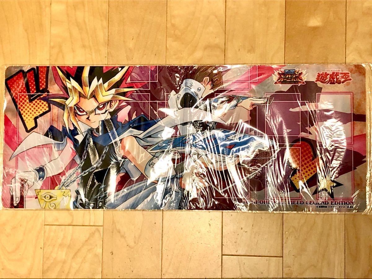 遊戯王 公式 プレマ プレイマット 武藤遊戯 海馬瀬戸 原作 ジャンプ