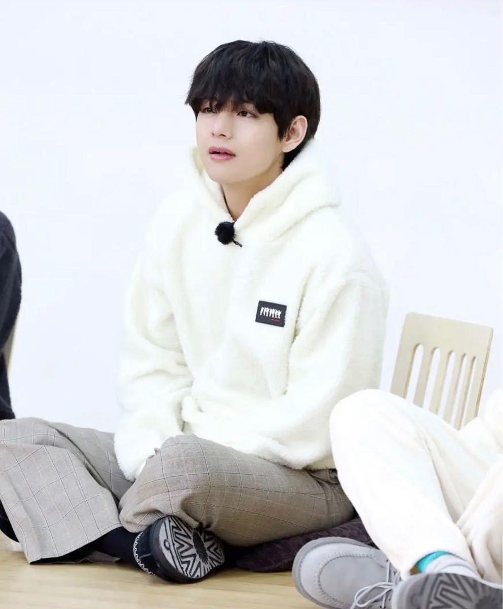 MicDrop ボアパーカー】BTSテテ着用品・Lサイズ・公式 V テヒョン