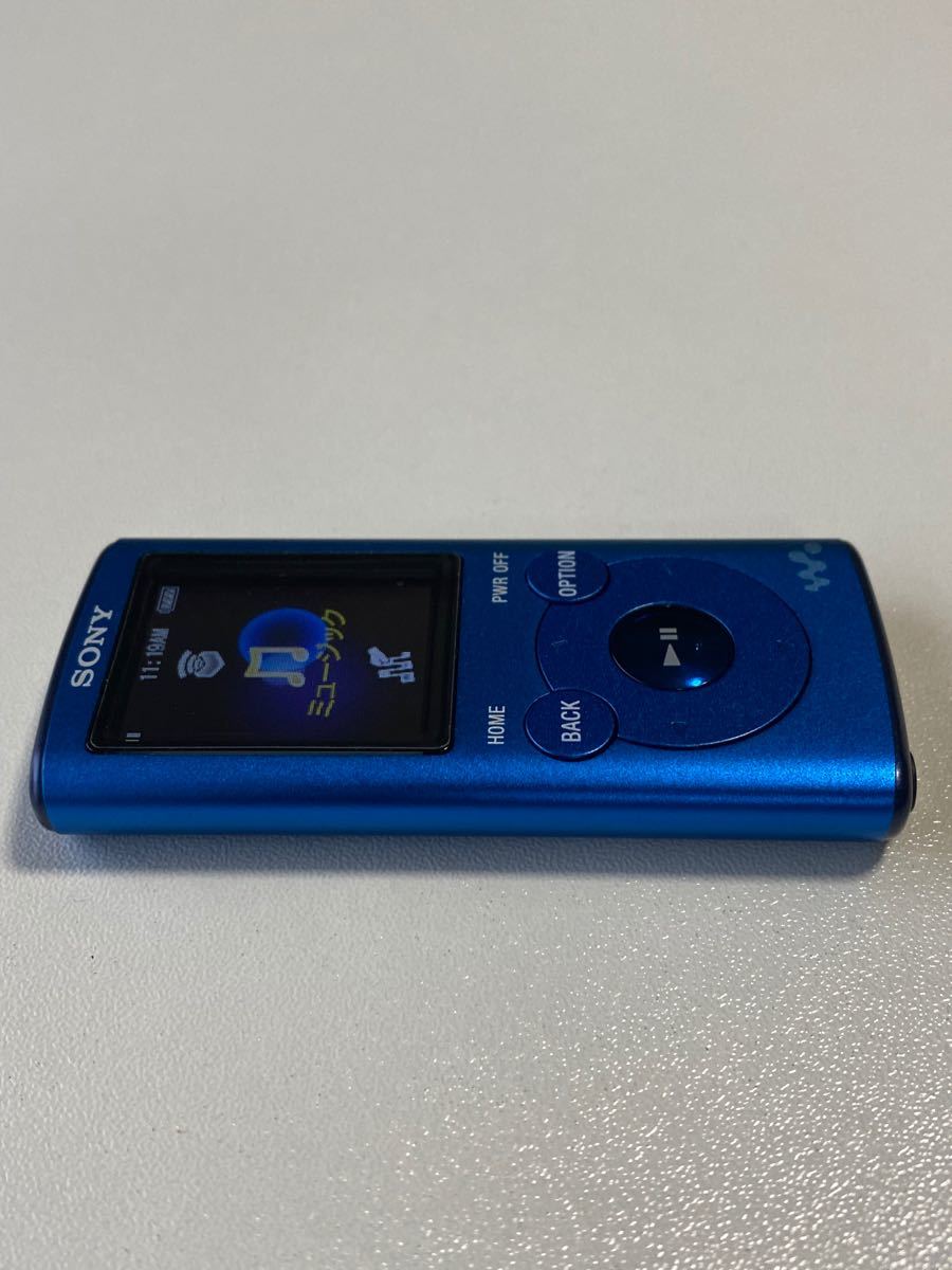 SONY ウォークマン NW-E052 2GB 青 ブルー 本体のみ｜Yahoo!フリマ（旧