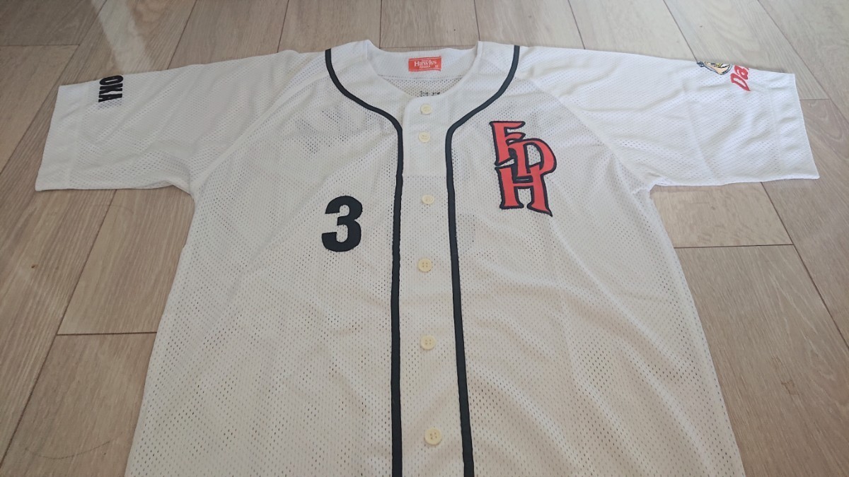 希少】福岡 ダイエー ホークス 松中 ホーム ユニフォーム デサント