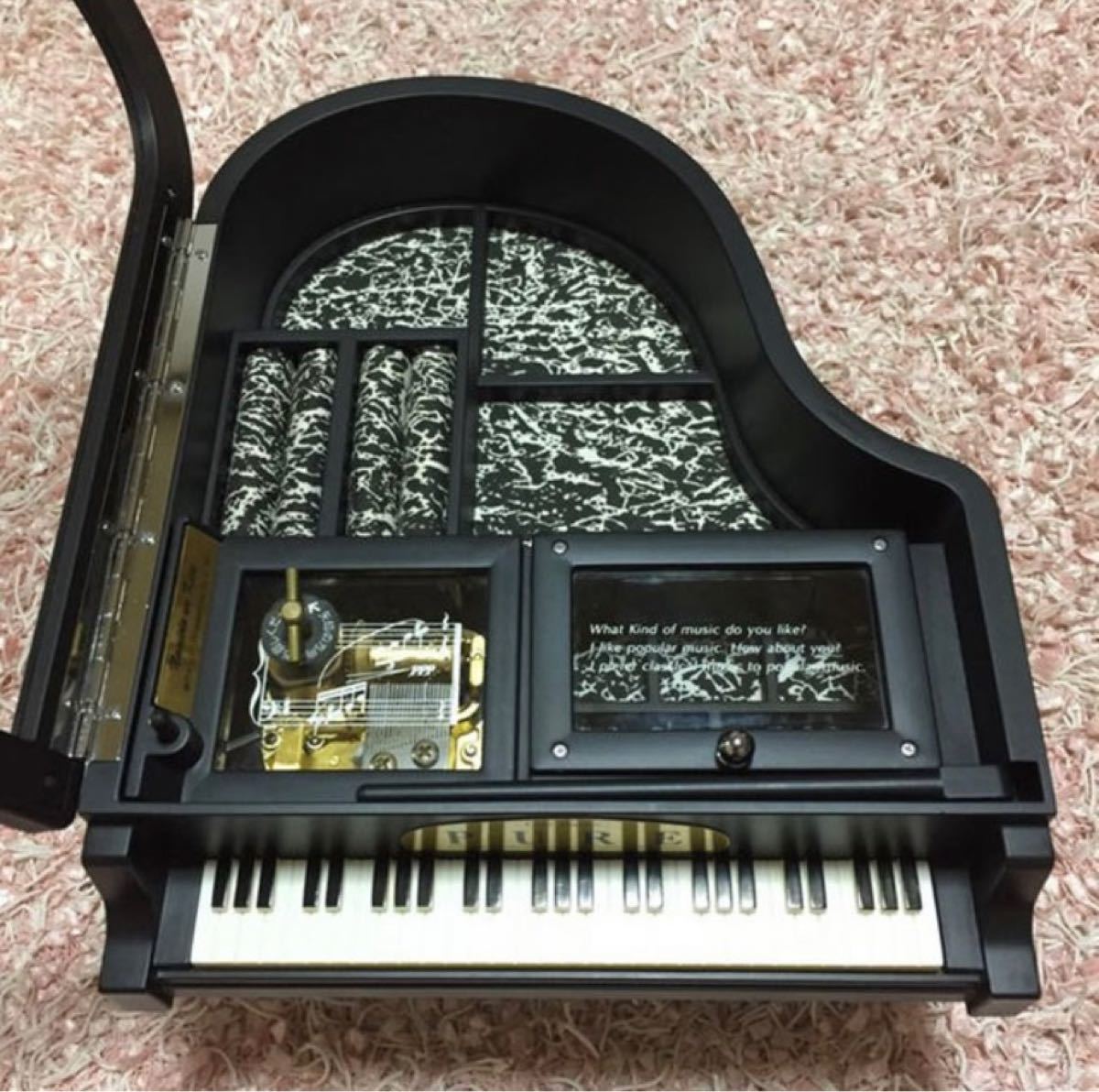 オルゴール付きグランドピアノ型ジュエリーボックス（大）｜Yahoo