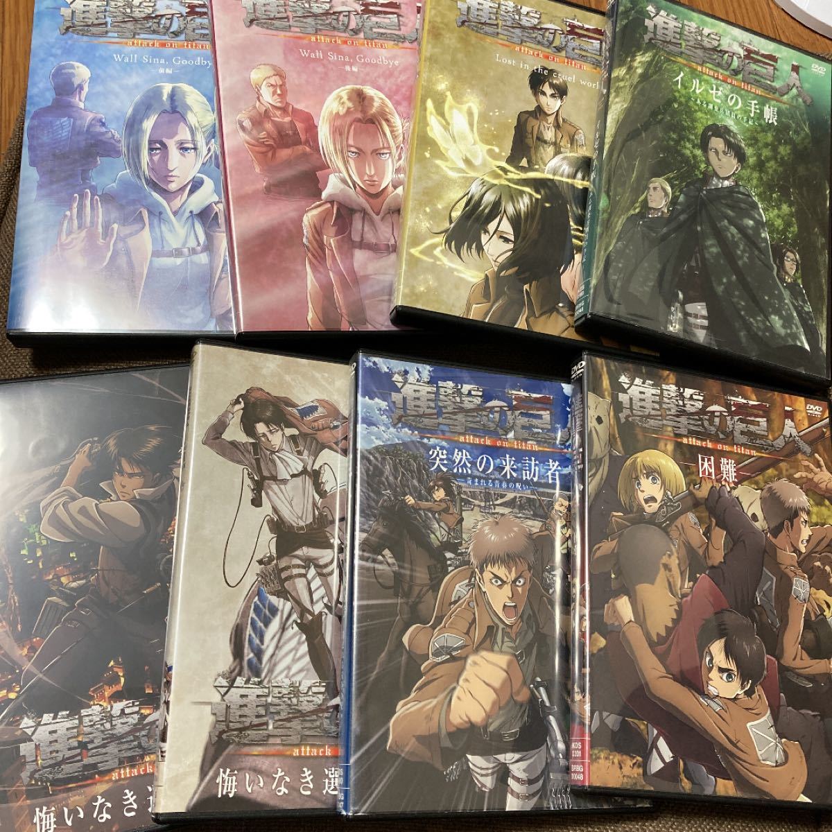 進撃の巨人 OVA 8本セット｜Yahoo!フリマ（旧PayPayフリマ）