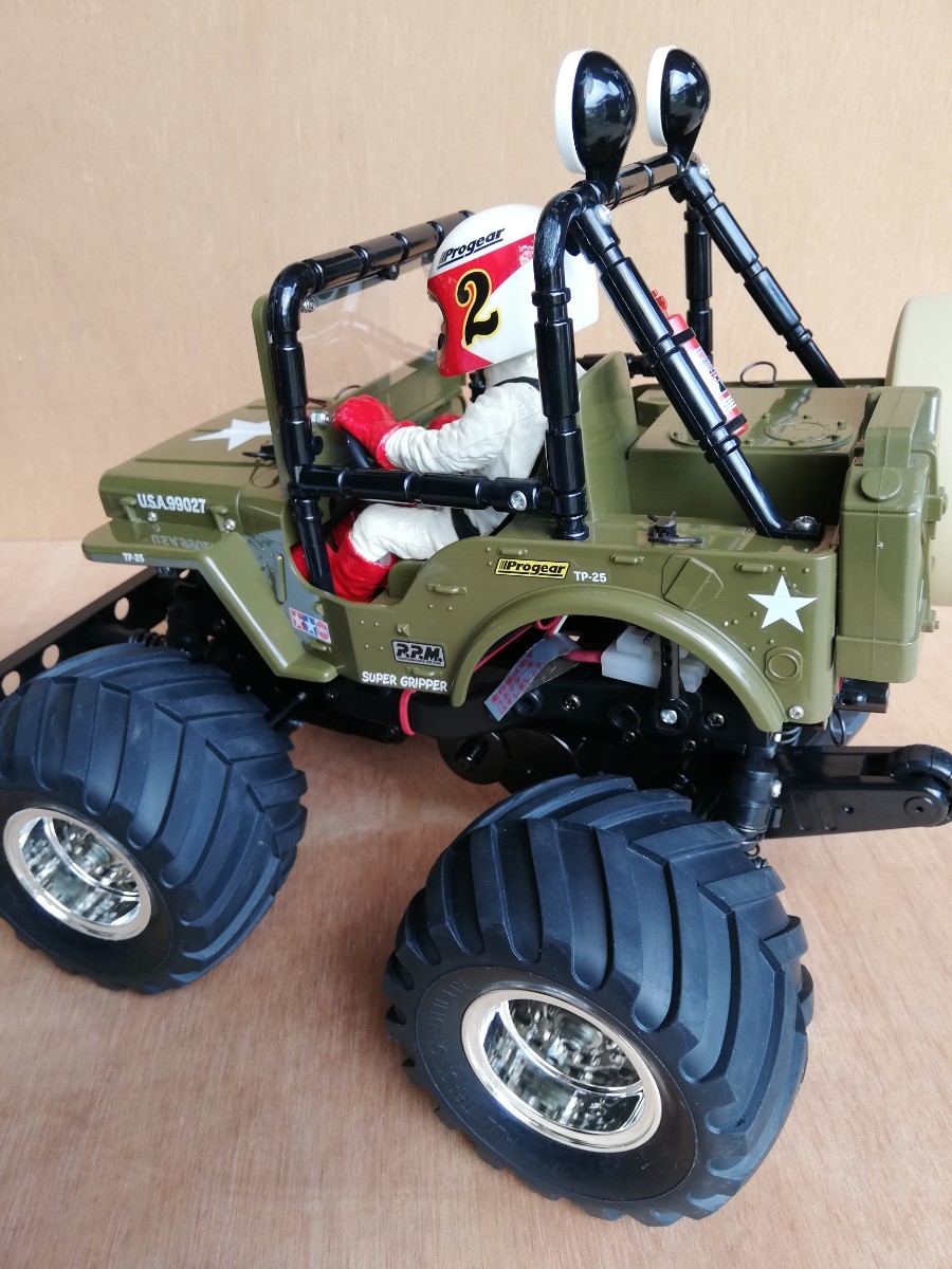 中古品 タミヤ ワイルドウイリー2 即走行可 WR-02 フルセット メカ