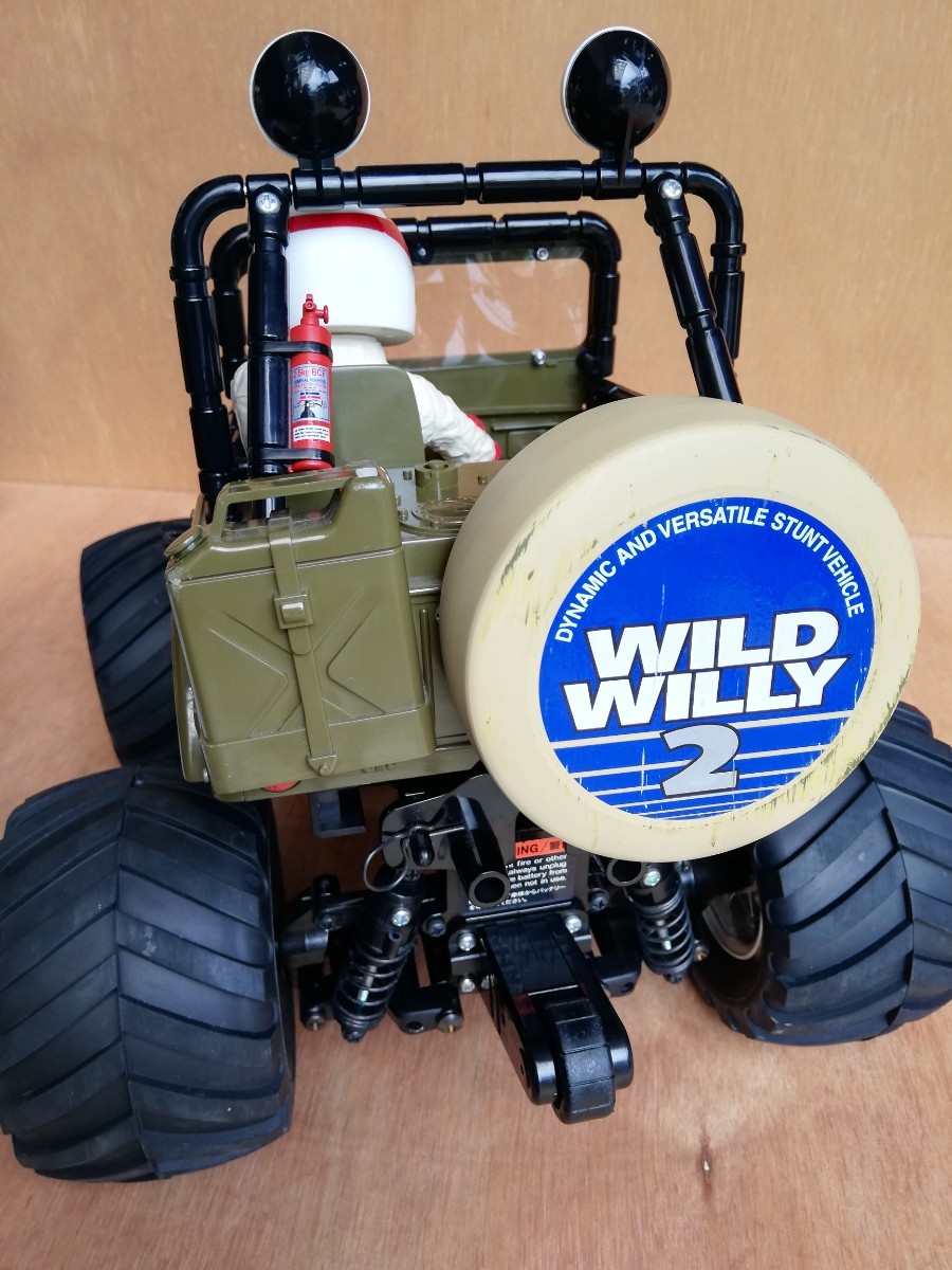 中古品 タミヤ ワイルドウイリー2 即走行可 WR-02 フルセット メカ
