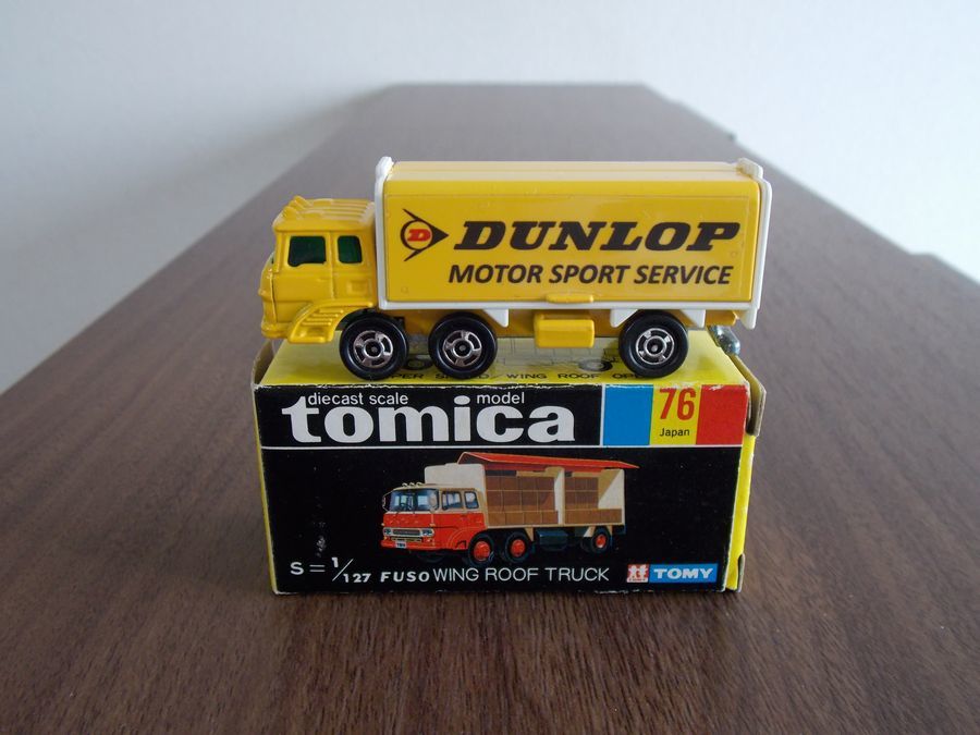 Yahoo!オークション - ＃535 トミカ黒箱ジャパン物 76 ふそうウイング