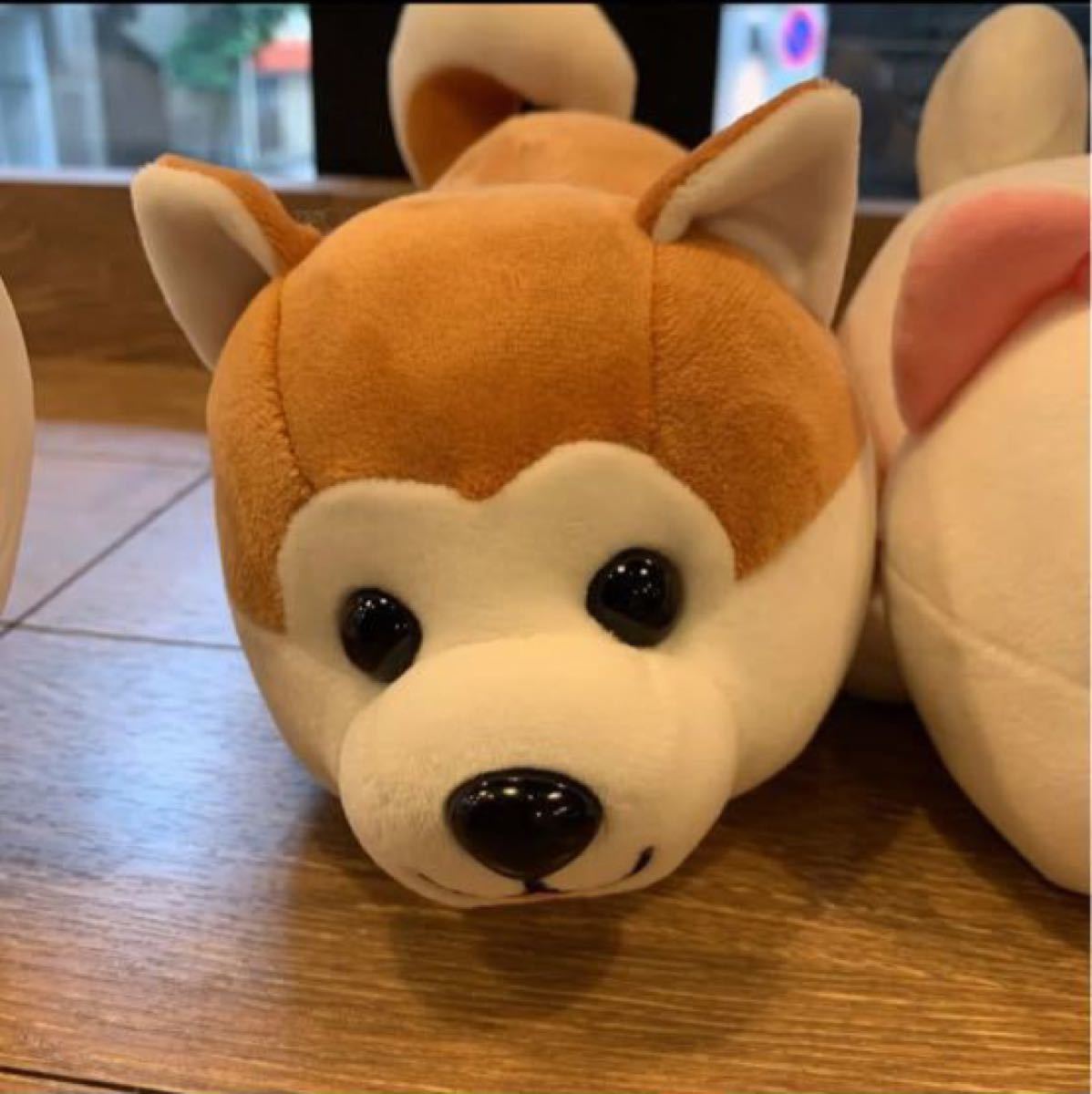 ハッピーまめしば 秋田犬 豆柴 柴犬 ぬいぐるみ くじ｜Yahoo!フリマ