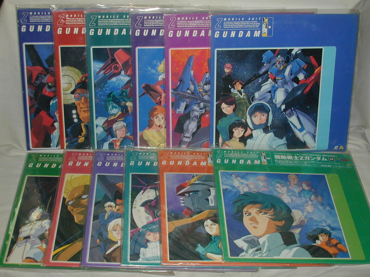 Yahoo!オークション - （LD レーザーディスク）機動戦士Zガンダム