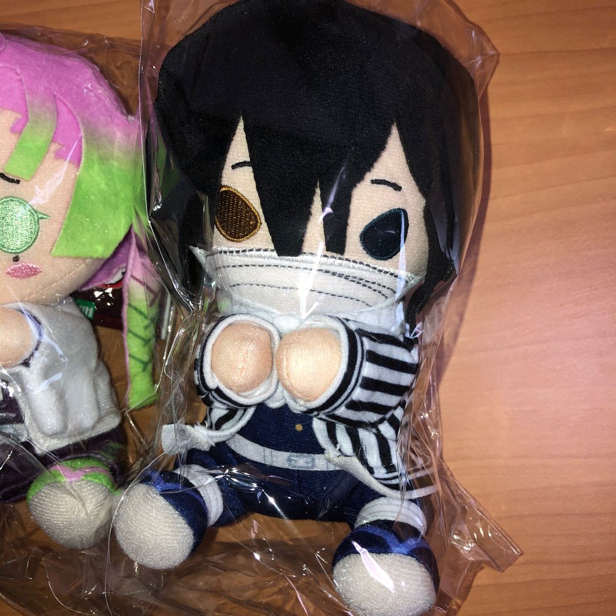 新品未開封 鬼滅の刃 ぴたぬい 伊黒小芭内 甘露寺蜜璃 セット