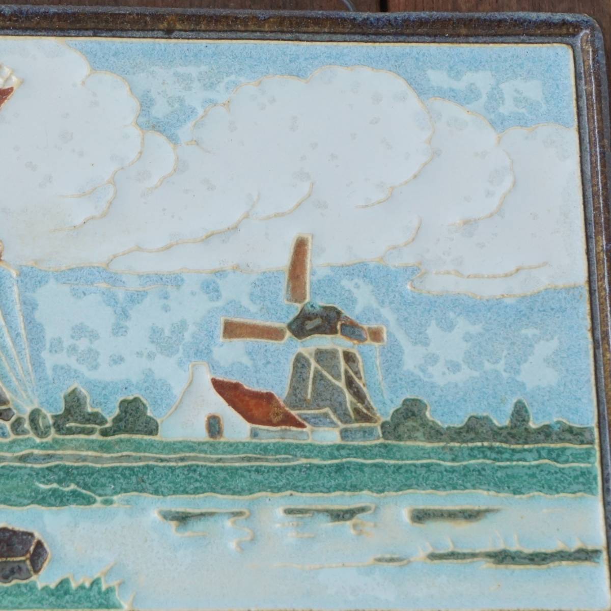 オランダ デルフト Delft アンティーク タイル【風車】｜Yahoo!フリマ