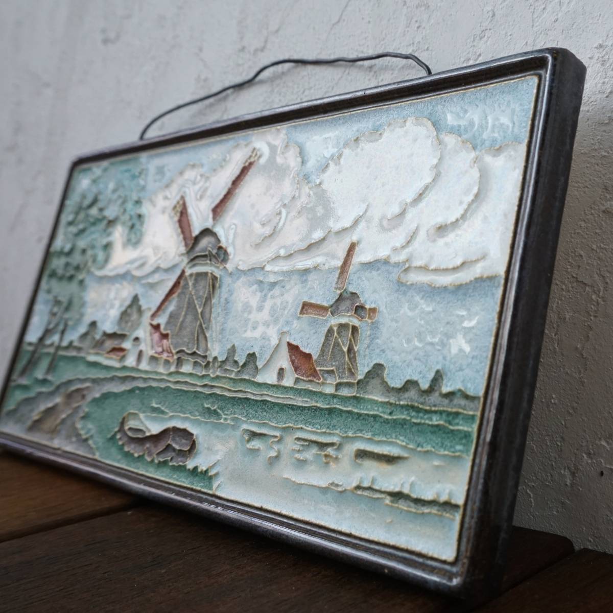 オランダ デルフト Delft アンティーク タイル【風車】｜Yahoo!フリマ