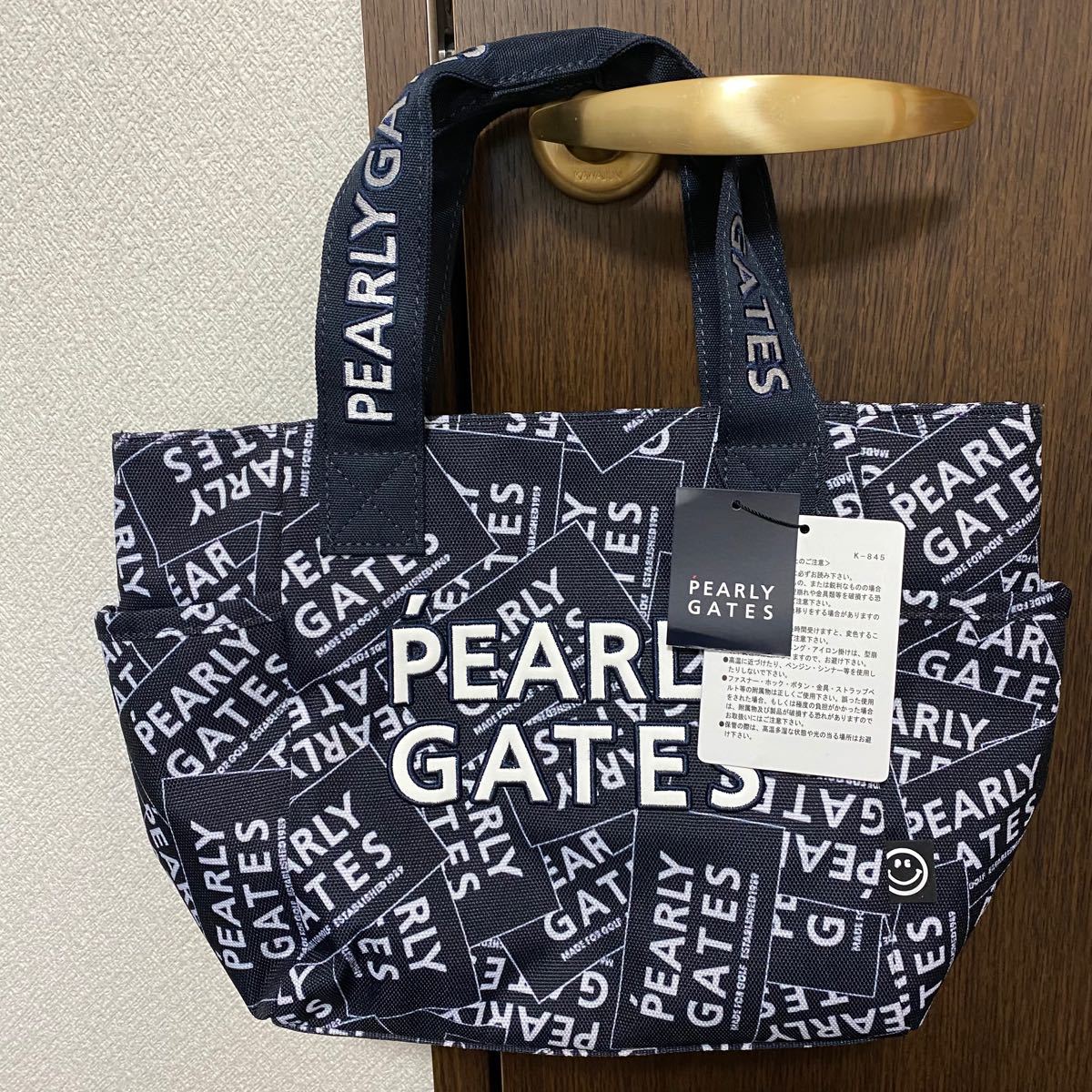 パーリーゲイツPEARLYGATES今季最新作 ステッカー柄カートバッグ新品未