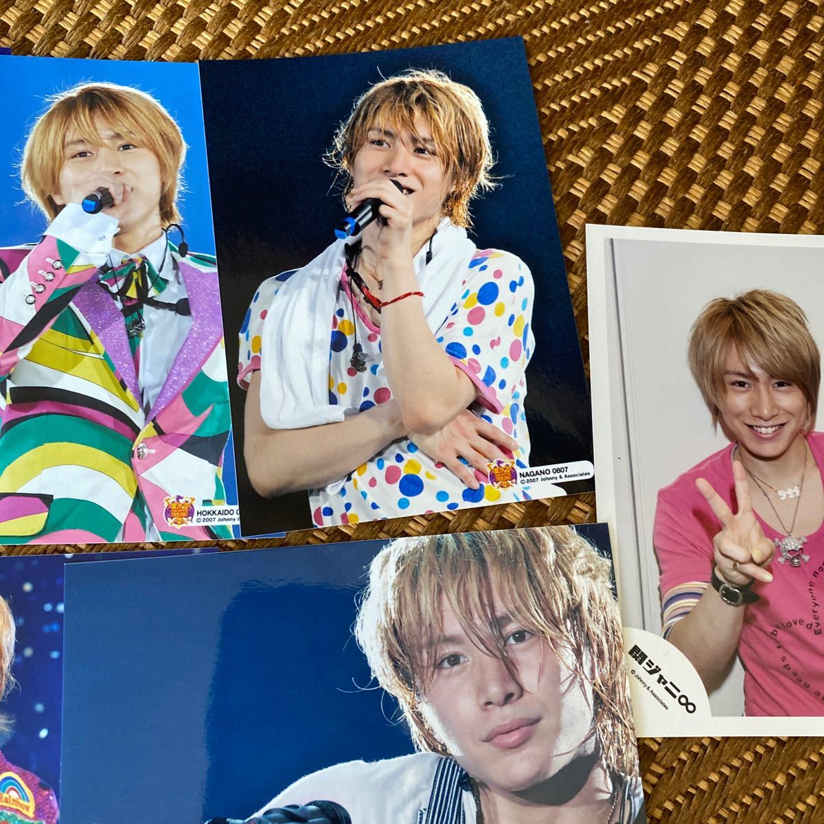 公式写真 関ジャニ∞ 安田章大 13枚セット 47都道府県ツアー 2007