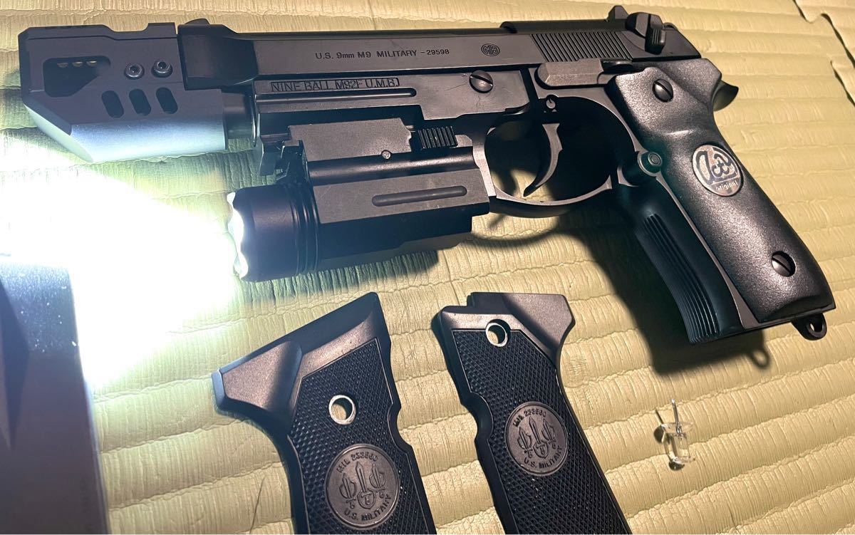 東京マルイ ベレッタ M92F ミリタリーモデル アンダーマウントレール