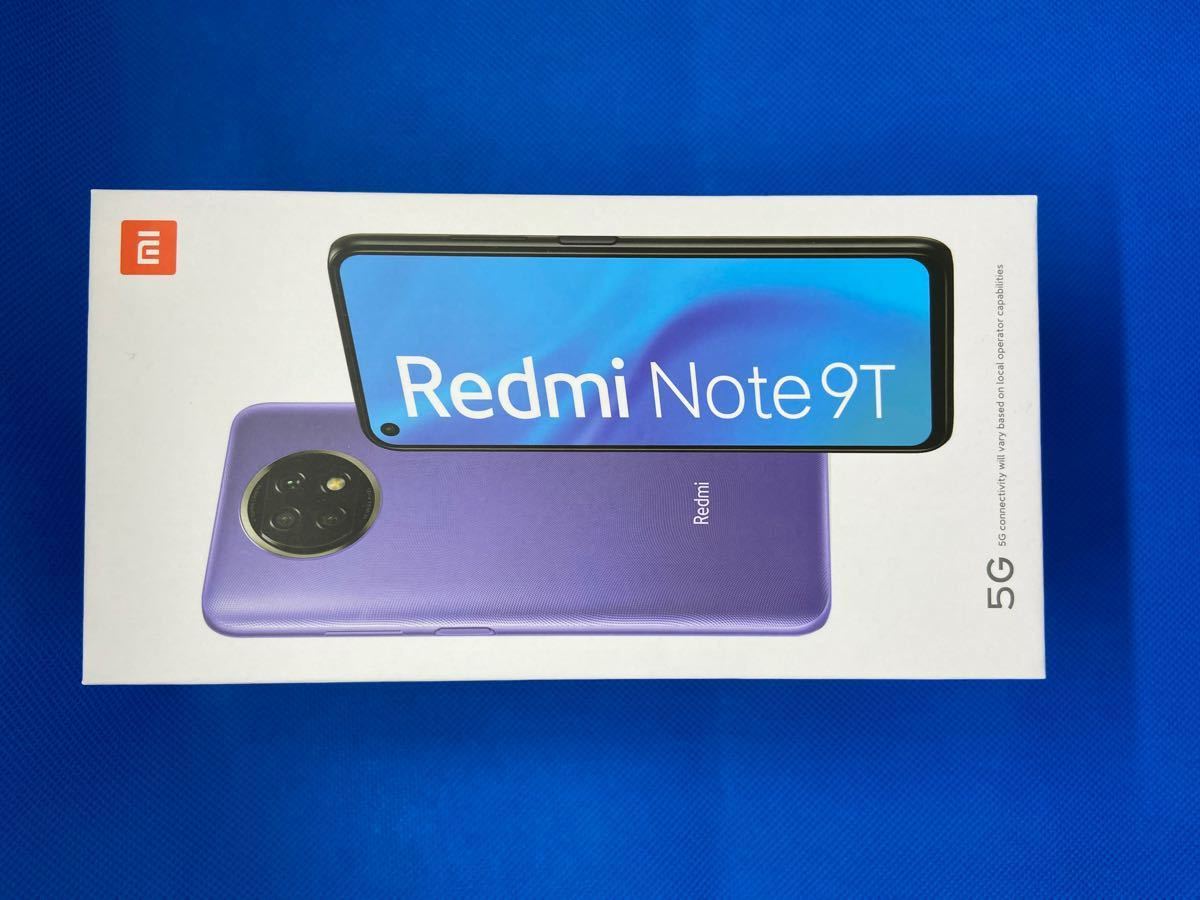 新品未使用 Xiaomi Redmi Note 9T パープル simフリー｜Yahoo!フリマ