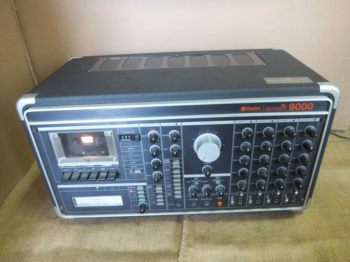 Yahoo!オークション - クラリオン Clarion ML-9000 カセット 8トラック