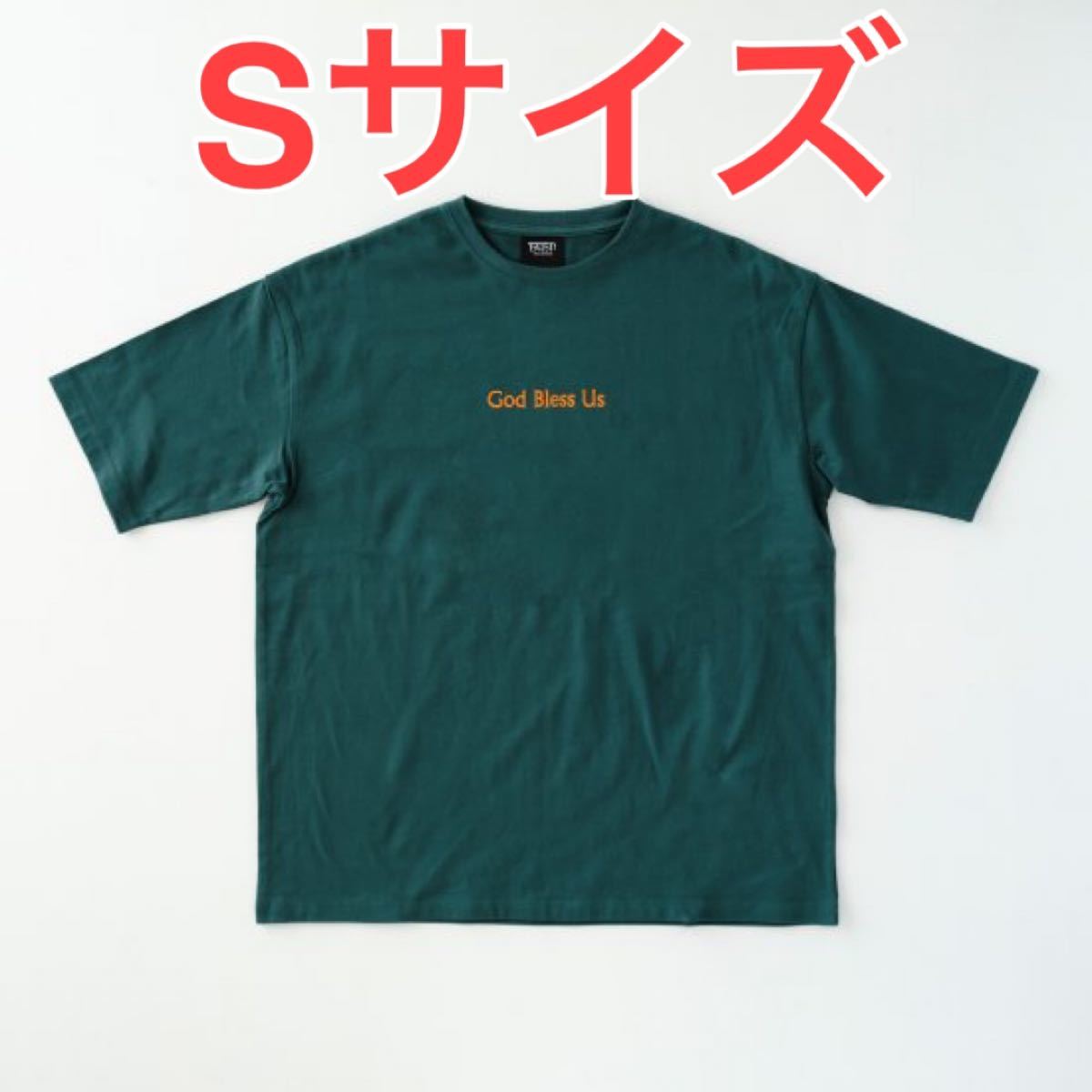 藤井風 GOD BLESS US T-SHIRT (グリーン) Tシャツ Sサイズ｜Yahoo
