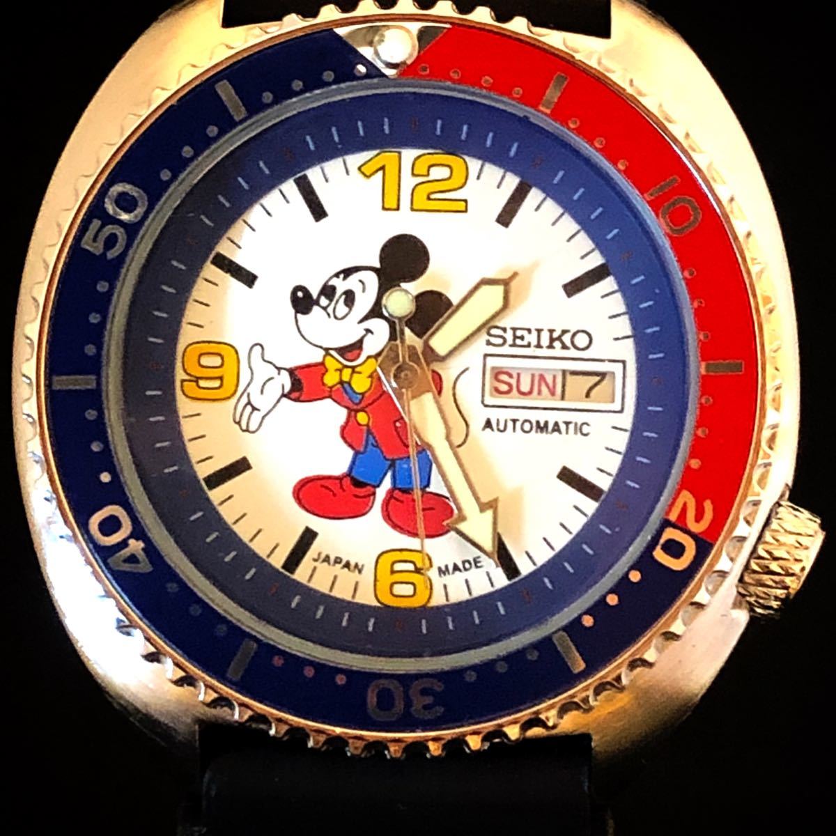 激レア】SEIKO/ミッキーマウス/ダイバーズ/メンズ腕時計/セイコー