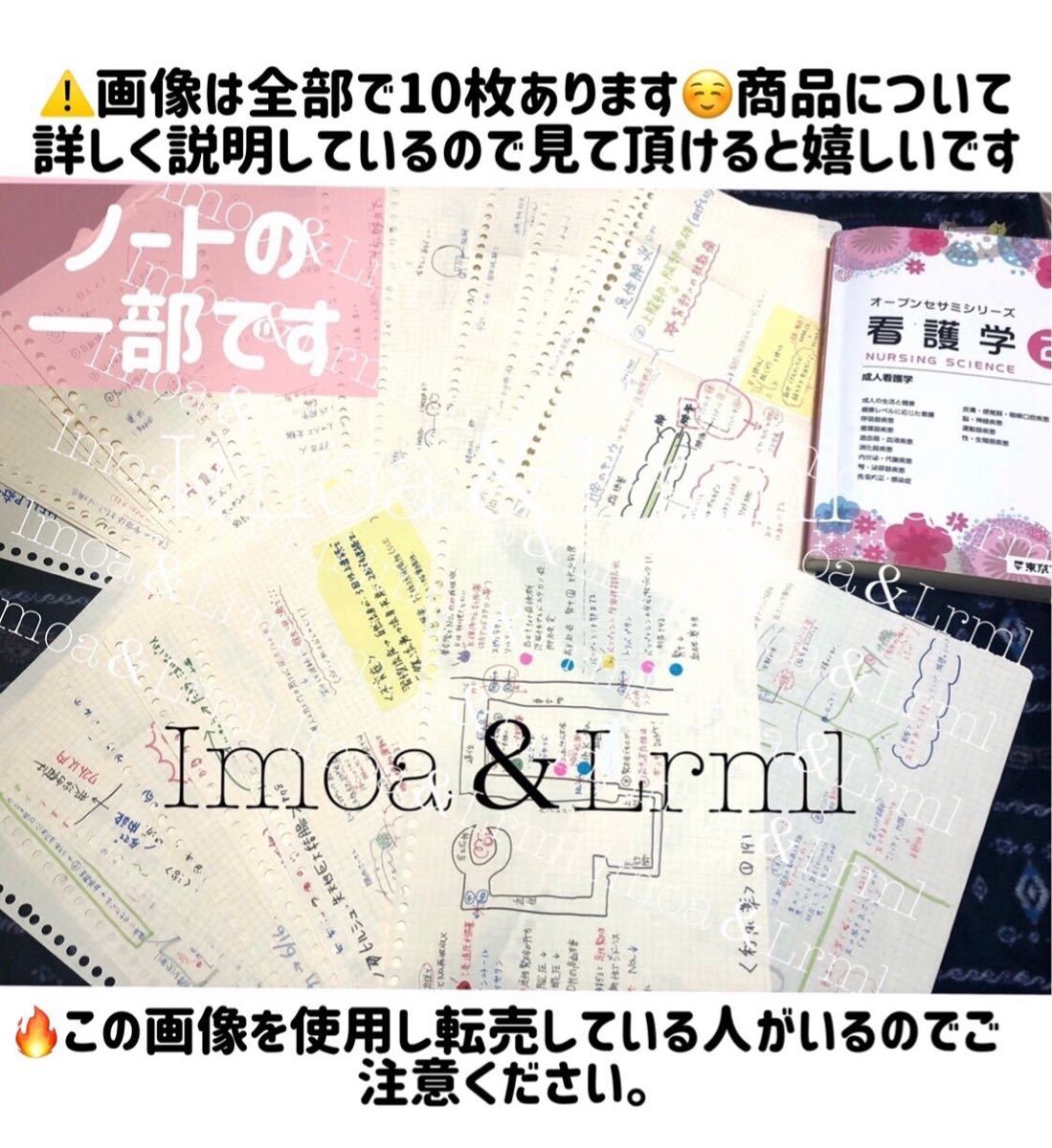 国家試験 付箋ノート 看護学生 看護過程 看護計画 アセスメント 関連図