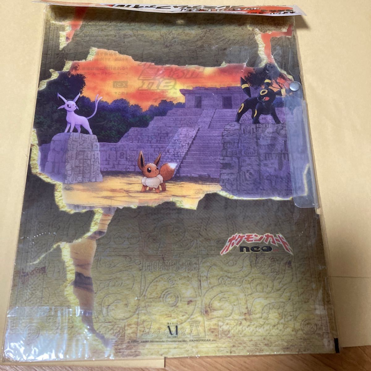 ポケモンカード neo プレミアムファイル2 ネオシリーズ「遺跡をこえて