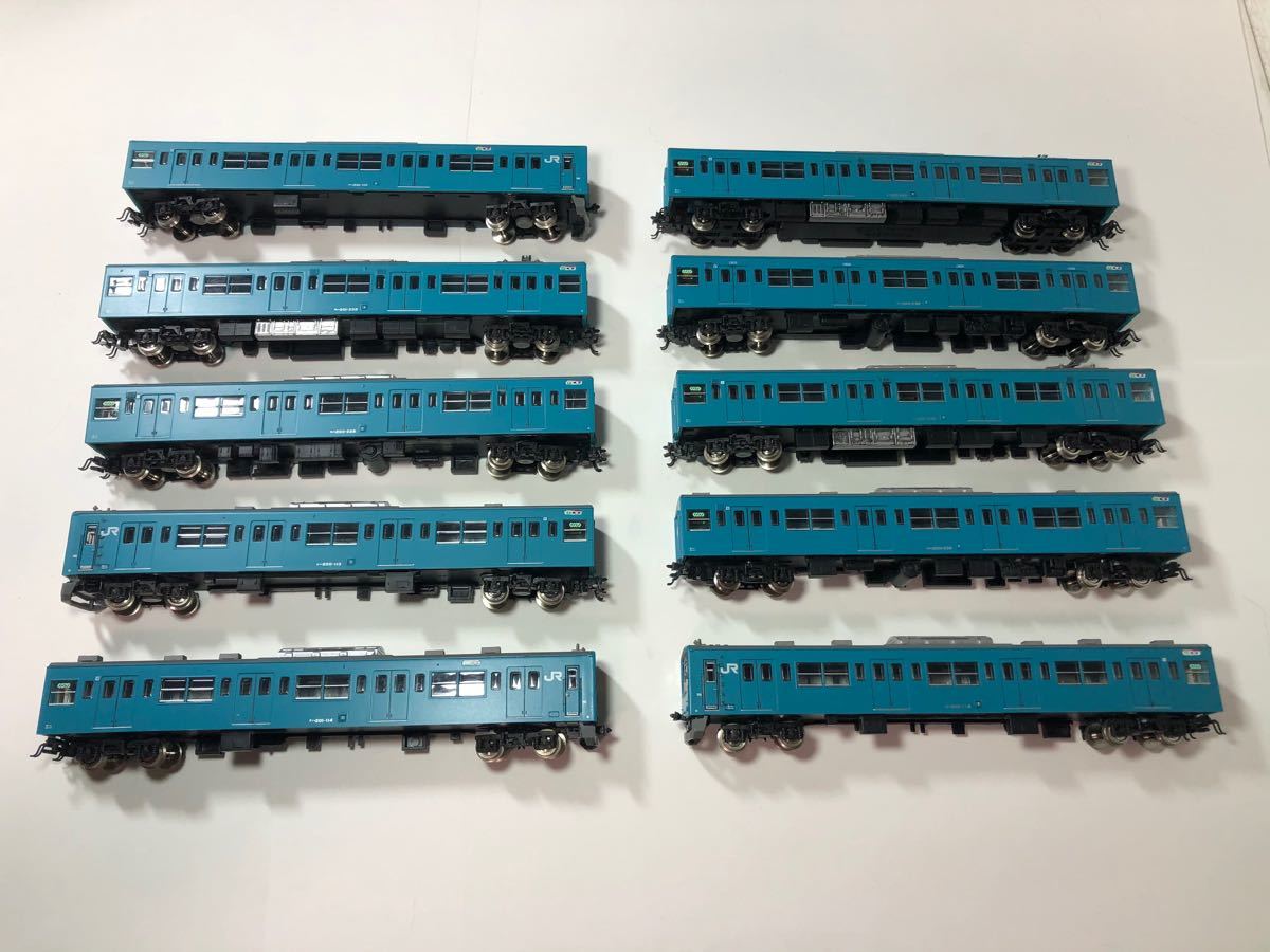 鉄道コレクション 201系京葉線最終編成AB 10両セット N化動力化済