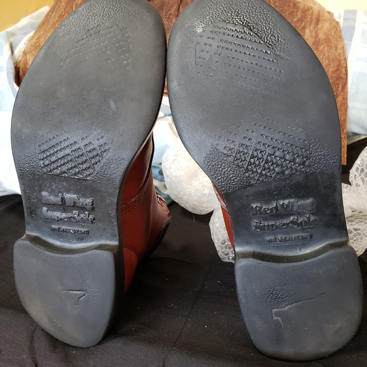 元箱付き！ Red Wing 204 刺繍羽タグ US 10 D スーパーソール VINTAGE