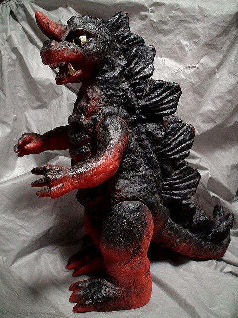 Yahoo!オークション - オリジナル怪獣⑤当時物 ソフビ 人形 特大キング