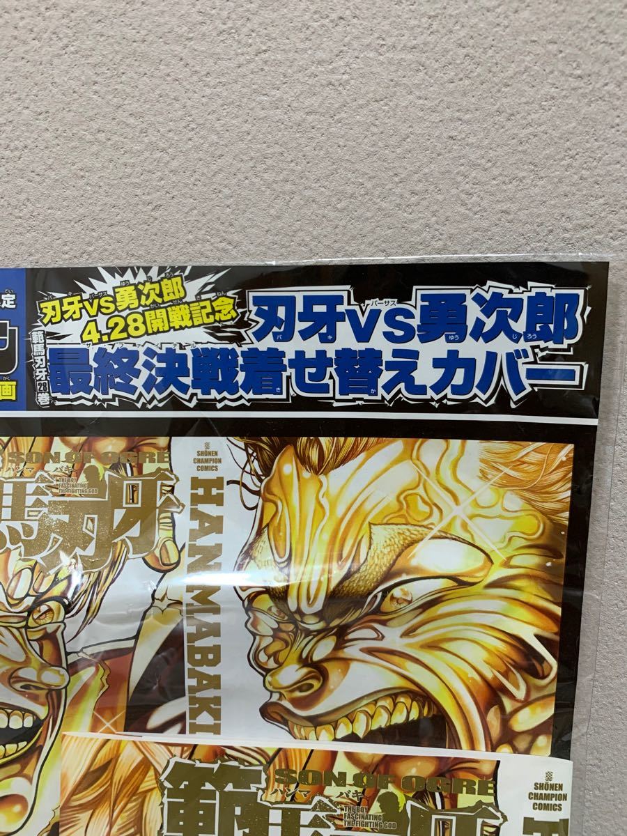 範馬刃牙 着せ替えカバー 少年チャンピオン バキ道 着せ替えカバー