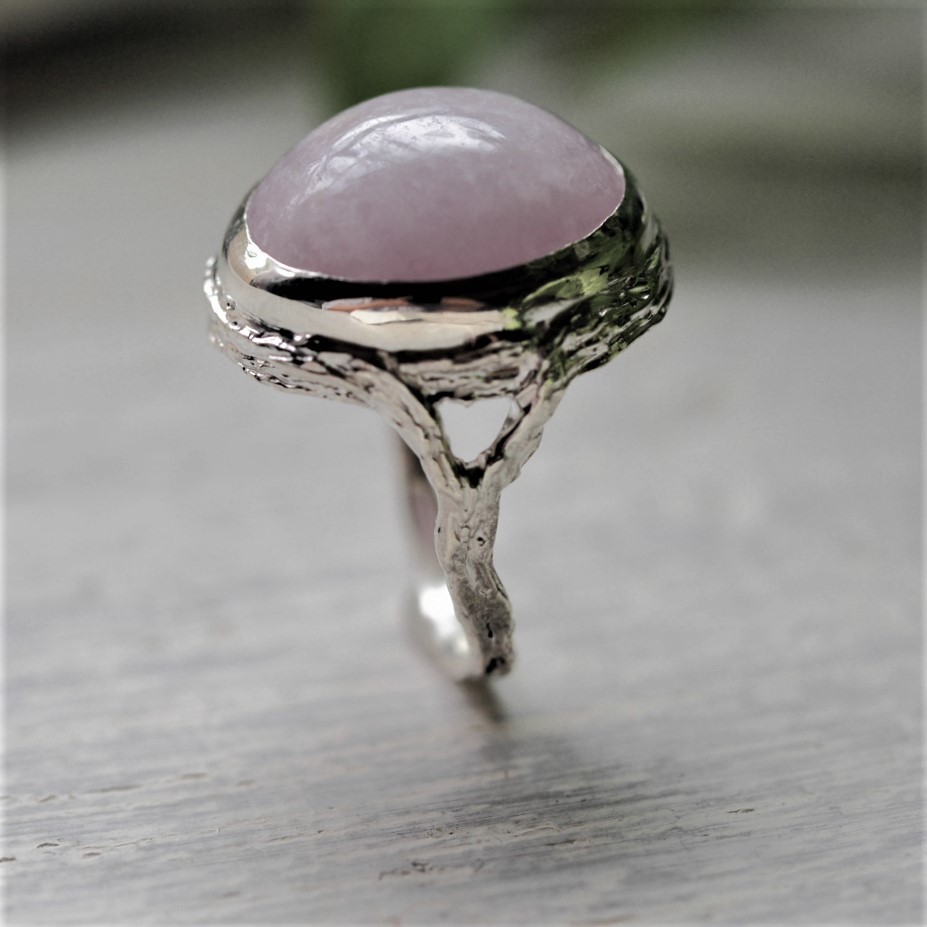 糸魚川翡翠 SV リング 14号~15号 ホワイトラベンダー｜Yahoo!フリマ
