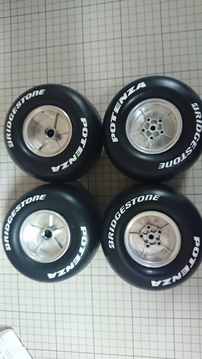 タミヤ スリックタイヤセット 1台分 ミッドナイトパンプキン ランチ