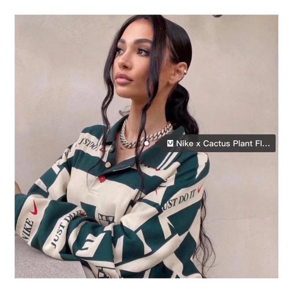 国内正規品M 激レア NIKE×CPFM Long Sleeve Polo Cactus Plant Flea