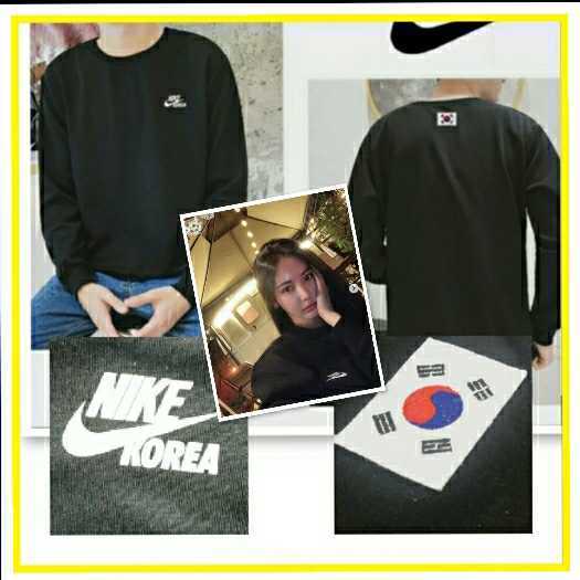 韓国ファッション NIKEKOREA ナイキ韓国 韓国語ハングル トレーナー