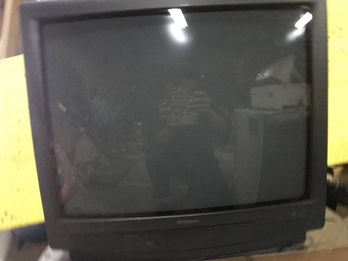 Yahoo!オークション - 三菱電機 25型 ブラウン管テレビ