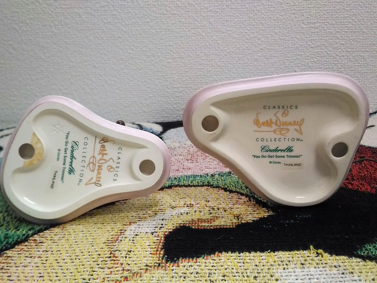 WDCC ジャック ガス セット シンデレラ フィギュア 陶器 置物